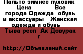 Пальто зимнее пуховик › Цена ­ 2 500 - Все города Одежда, обувь и аксессуары » Женская одежда и обувь   . Тыва респ.,Ак-Довурак г.